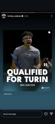 Screengrab from Trinity Rodman's Instagram @trinity_rodman